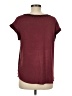 Fortune + Ivy 100% Polyester Animal Print Burgundy Short Sleeve Blouse Size M - photo 2