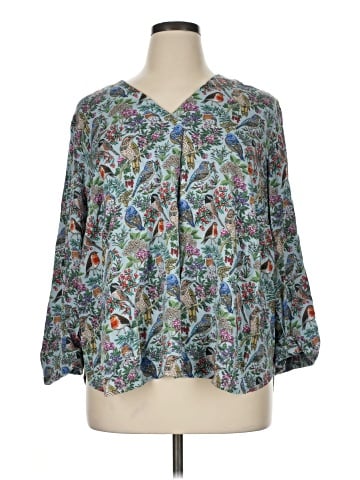 J.Jill 3/4 Sleeve Blouse (view 1)