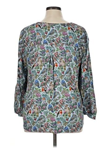 J.Jill 3/4 Sleeve Blouse (view 2)