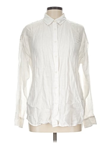 Uniqlo Long Sleeve Button-Down Shirt (view 1)