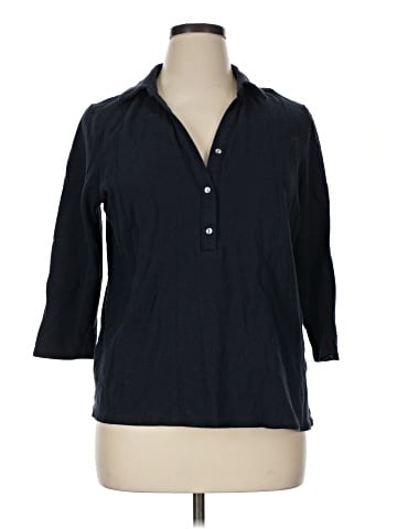 J.Jill Long Sleeve Polo (view 1)