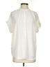 Point Sur Ivory Short Sleeve Blouse Size XXS - photo 1