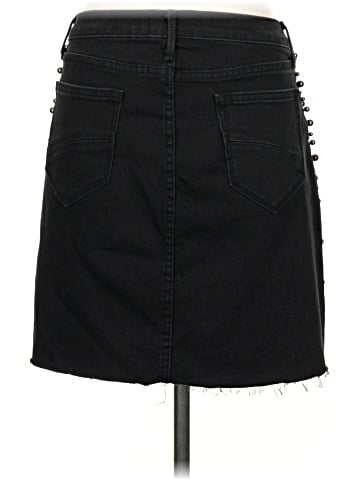 Driftwood Denim Skirt (view 2)