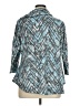 Ruby Rd. Teal 3/4 Sleeve Blouse Size XL - photo 2