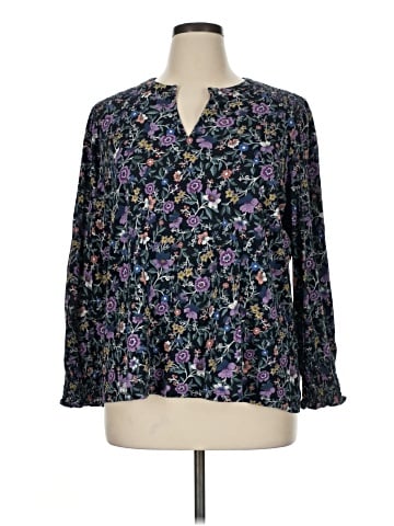 J.Jill Long Sleeve Blouse (view 1)