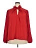 ELOQUII Red Long Sleeve Blouse Size 20 Plus - photo 1