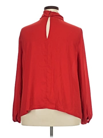 ELOQUII Long Sleeve Blouse (view 2)