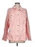 Chico's Pink Denim Jacket Size L (estimated) - photo 1