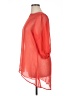 Lily Star 100% Polyester Orange 3/4 Sleeve Blouse Size XL - photo 5