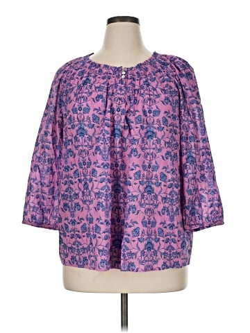 J.Jill 3/4 Sleeve Blouse (view 1)