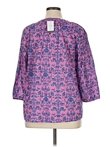 J.Jill 3/4 Sleeve Blouse (view 2)