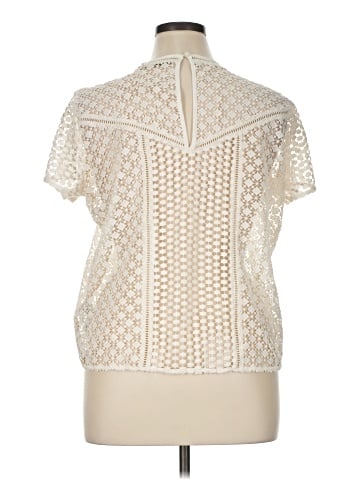Abercrombie & Fitch Short Sleeve Blouse (view 2)
