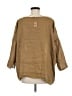 CP Shades Brown 3/4 Sleeve Blouse Size M - photo 2