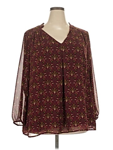 Daniel Rainn Long Sleeve Blouse (view 1)