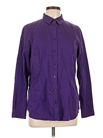 Coldwater Creek Long Sleeve Button-Down Shirt (view 1)