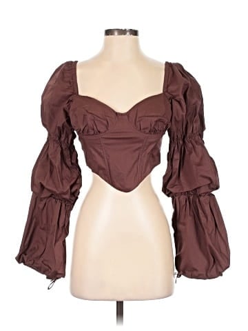 Majorelle 3/4 Sleeve Blouse (view 1)