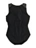 Hermoza Solid Black One Piece Swimsuit Size 10 - photo 2