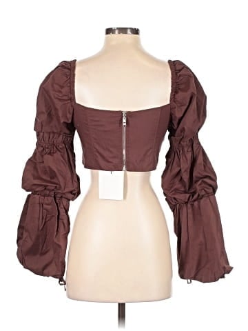 Majorelle 3/4 Sleeve Blouse (view 2)