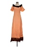 Neiman Marcus Orange Casual Dress Size S (estimated) - photo 1