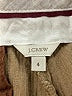 J.Crew 100% Cotton Solid Tan Khaki Shorts Size 4 - photo 3