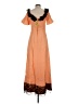 Neiman Marcus Orange Casual Dress Size S (estimated) - photo 2