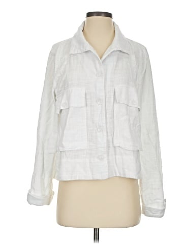 Bobi 3/4 Sleeve Button-Down Shirt (view 1)