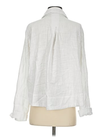 Bobi 3/4 Sleeve Button-Down Shirt (view 2)
