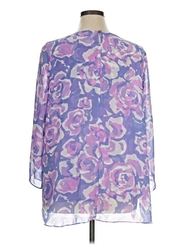 Bob Mackie 3/4 Sleeve Blouse (view 2)