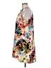 Peach Love 100% Polyester Print Multi Color White Casual Dress Size M - photo 5
