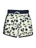 Cat & Jack 100% Recycled Polyester Tropical Green Board Shorts Size 5T - photo 1