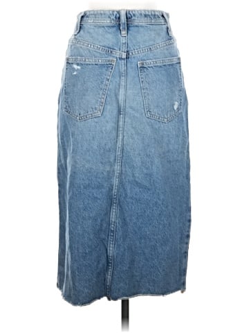 We the Free Denim Skirt (view 2)