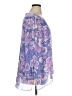 Bob Mackie 100% Polyester Purple 3/4 Sleeve Blouse Size XL - photo 4