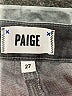 Paige Chevron-herringbone Gray Jeans Size 27 waist - photo 7