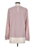 14th & Union 100% Polyester Pink Long Sleeve Blouse Size S - photo 2