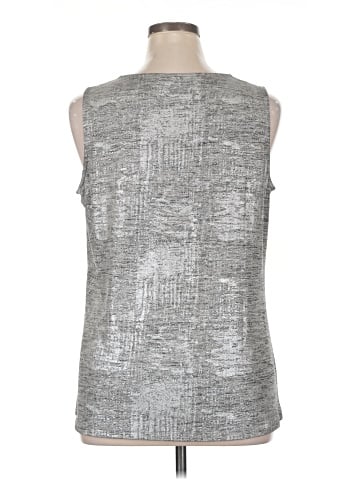 Susan Graver Sleeveless T-Shirt (view 2)