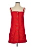 J.Crew 100% Linen Red Casual Dress Size XXS - photo 1