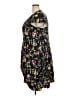 City Chic Print Black Cocktail Dress Size 20 Plus (L) - photo 5
