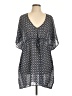 Merona Blue Short Sleeve Blouse Size L - photo 1