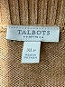 Talbots Outlet Stripes Tan Pullover Sweater Size XL Petite - photo 7