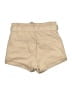 Express Solid Tan Khaki Shorts Size 12 - photo 2