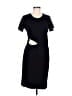 LNA Solid Black Casual Dress Size M - photo 1