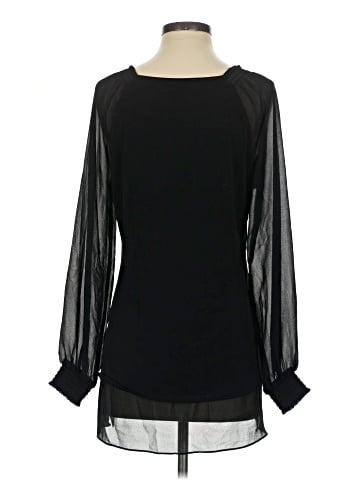 White House Black Market Long Sleeve Blouse (view 2)