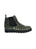 Ann Mashburn Animal Print Green Ankle Boots Size EU 36 - photo 1
