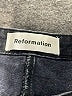 Reformation Black Denim Skirt Size 25 waist - photo 4
