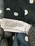 Merona 100% Polyester Polka Dots Black Long Sleeve Blouse Size L - photo 8