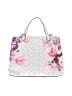 Guess 100% Pvc Floral White Satchel One size - photo 3