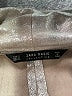 Zara Basic Metallic Silver Blazer Size S - photo 6