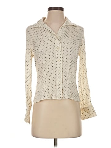 Kate Hill Long Sleeve Silk Top (view 1)