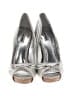 Not Rated Polka Dots Gray Heels Size 10 - photo 2