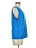 Halogen Blue Sleeveless Top Size M - photo 4